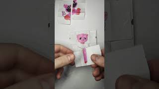 Tutorial Magic Endless Card Smiling critters Paper Craft Idea DIY meme I poppy playtime chapter 3 [upl. by Ane]