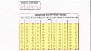 OMR Answer Sheet Video Tutorial [upl. by Krissy203]