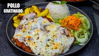 Pollo a la Napolitana Fácil y Rico  Abelca [upl. by Akiemahs]