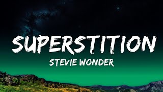 Stevie Wonder  Superstition Lyrics  20 Min HarmonyLyrics TV [upl. by Leblanc]