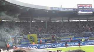 15092012 Eintracht Braunschweig  SSV Jahn Regensburg [upl. by Nosa]