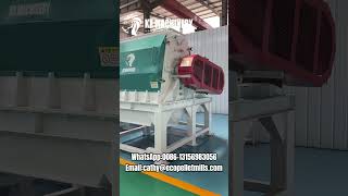 Biomass Wood Sawdust Hammer Mill Wood Chips Crusher for Wood Sawdust Rice Husk Pellet Plant [upl. by Ahsatam]