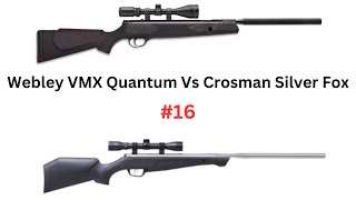 Webley VMX Quantum Vs Crosman Silver Fox [upl. by Valina]