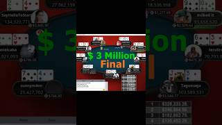 Finale des 3000000 Pokerturniers  Short [upl. by Yenitsed]