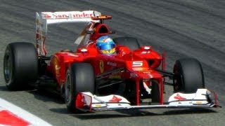 Formula 1 F1 2012 Cars PURE V8 Engine SOUND [upl. by Navap]