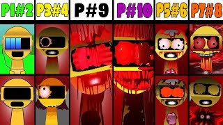 Phase 1 VS Phase 2 VS Phase 3 VS Phase 4 VS Phases 610 in Incredibox Sprunki versions  NEW MOD [upl. by Jaquith373]