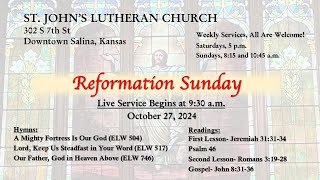 Reformation Sunday Oct 27 2024 [upl. by Annekim]