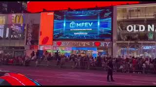 MFEV Blockchain on Billboard US mfev mfevcoin mfevblockchain [upl. by Allina364]