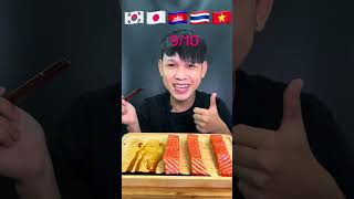 MUKBANG ASMR SALMON SWEET SALMON  Mrrdaro KH [upl. by Pangaro]