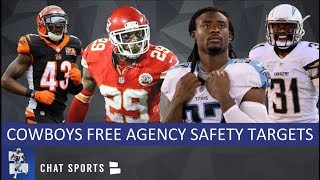 Dallas Cowboys 10 Safeties Dallas Can Still Target In NFL Free Agency Feat Eric Berry amp Tre Boston [upl. by Lorinda258]