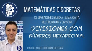 Divisiones con números hexadecimales [upl. by Aluor750]