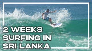 Surfing In Sri Lanka  What To Expect 🇱🇰 Sri Lanka Surf Trip Vlog  Stoked For Travel [upl. by Kcirdle831]