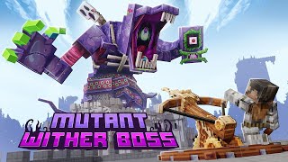 Mutant Wither Boss addon in Minecraft PE  Minecraft Marketplace [upl. by Chyou]