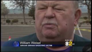 KCBSKCAL TV Kennedy Shooting Victim Talks About Second RFK Shooter [upl. by Niliram204]