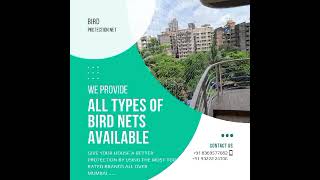 Bird protection safety net pigeon safety net Cat safety net inbvibal Grill Children safety Grill fit [upl. by Ulani]