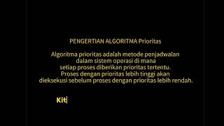 SISOP KLMPK 5  Process Scheduling menggunakan OS Simulator FCFS SJF Prioriority Round Robin [upl. by Eelsel668]