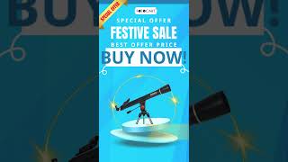 Amazing Telescope Deals Your Guide to StarGazing Savingsshorts [upl. by Ardnod630]