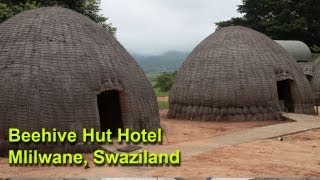 Our Next Adventure retro  Beehive Huts in Mlilwane Wildlife Sanctuary Eswatini Swaziland [upl. by Dippold]