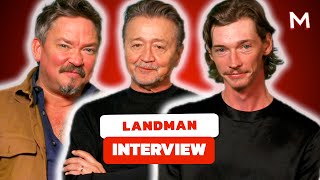 The Stars of Landman Discuss Taylor Sheridan Authenticity and Special Ops Lioness  Interview [upl. by Yecnahc]