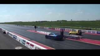 Darkside Developments Seat Arosa 20TDi vs Severn Valley Motorsports 238mph Nissan GTR 1200R [upl. by Lednahs]