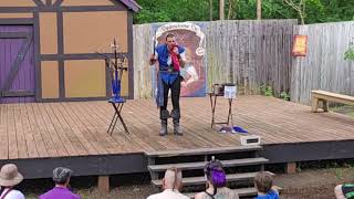 Cy the Sword Swallower Scarborough Renaissance Festival 2024 [upl. by Luana]