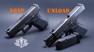 Handgun 101 How to Safely Load and Unload a SemiAuto Pistol and Magazine [upl. by Basia706]