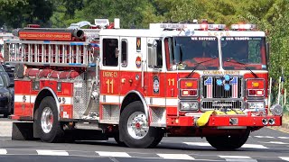 DCFD Engine 11 Responding [upl. by Naujahs766]