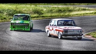 Wartburg 353 vs Lada 2105  Schleizer Dreieck Classic GP  Highlights [upl. by Halivah]