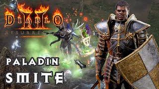 Diablo II Resurrected  Smiter Paladin Cách Build [upl. by Ogaitnas]