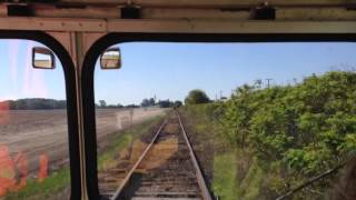 Speeder ride on the Mississippi Delta RR [upl. by Atinrehs]