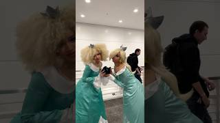 Twin Rosalinas🩵 rosalina nintendo cosplay [upl. by Adyela562]