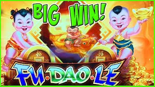 MAX BET ALL BONUS FEATURES BIG WINS FU DAO LE SLOT MACHINE [upl. by Sheryl]