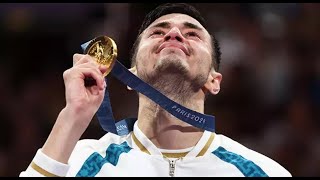 Ulugbek Rashitov  Taekwondo Highlights 2024 Paris olympic gold medalist M 68 kg categorytaekwondo [upl. by Wareing]