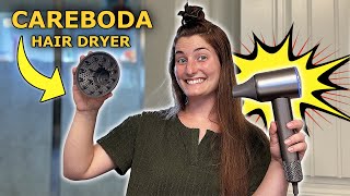 Careboda Magnetic Hair Dryer Review and Demo [upl. by Rora]