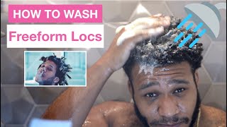 How to Wash Freeform Dreads  Get STRONGER amp HEALTHIER Locs [upl. by Tterag]