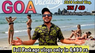 Goa Tourist Place  Goa Itinerary amp Goa tour Budget  Goa Travel Guide  Goa Best Places To Visit [upl. by Arua]