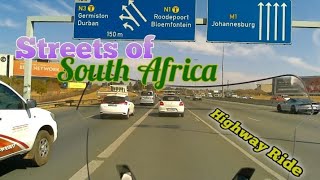 POV Streets of South Africa  Gauteng  N1 Highway [upl. by Adina]