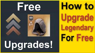 Assassins Creed Odyssey  Legendary gear Ugrades for free  Save all your upgrade costs [upl. by Atnoved]