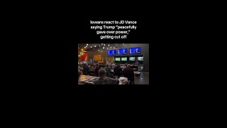 VP debate watch party reacts to JD Vance getting cut off [upl. by Revert]