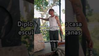 El DJ Diplo tiene esculturas de Pedro Reyes en su residencia [upl. by Annoit105]