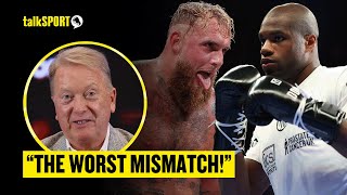 Frank Warren REACTS To Daniel Dubois CALLING OUT Jake Paul In Amusing DEBATE With Simon Jordan [upl. by Doretta]