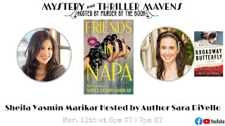 Prelaunch QampA Sheila Yasmin Marikar Presents quotFriends in Napaquot Hosted by Sara DiVello [upl. by Adolf314]