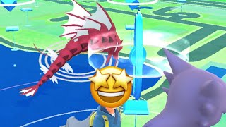 WHAT 🤯 Shiny Mega Gyarados Pokemon go [upl. by Neeneg938]