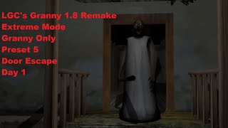 LGCs Granny 18 Remake Full Gameplay [upl. by Enelrac139]