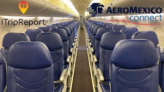 Aeromexico Connect Embraer E190 Economy Trip Report [upl. by Enyamert480]