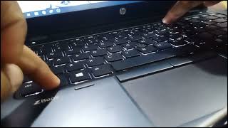 How enable laptop keyboard lights  Enable hp laptop keyboard lights in windows 10 [upl. by Tews]