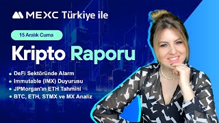 DeFi Sektöründe Alarm🚨Immutable IMX Duyurusu🔥JPMorganın ETH Tahmini 👀BTC ETH STMX ve MX Analiz📊 [upl. by Nlyak288]