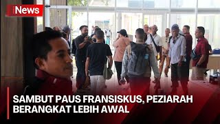 Peziarah dari Atambua Bertolak ke Timor Leste Sambut Paus Fransiskus [upl. by Hgielrebmik]