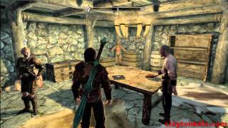 Skyrim Alduins Wall Quest Guide HD 1080p [upl. by Hsenid]