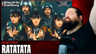 BEST COLLAB EVER BABYMETAL x ElectricCallboy  RATATATA REACTION [upl. by Mulac]